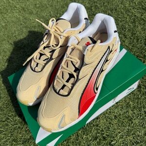 ✨ PUMA x A$AP Rocky Inhale OG "Summer Melon/High Risk Red" sneakers Adult Unisex